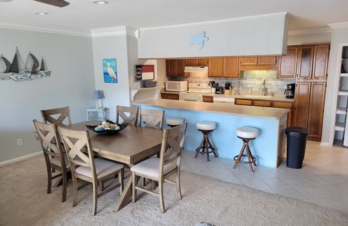 Indian Beach Condo | Spacious, Two Bedroom Condo at the Center of the Crystal Coast