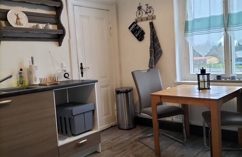 Tribsees Apartment | Spacious vacation apartment in the old train station between the coasts