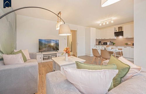 Zirchow Apartment | Spacious vacation apartment with sauna & balcony - quietly located in the countryside