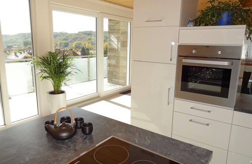 Sommerhausen Apartment | Spacious vacation apartment "Main Sommerblick" - magnificent view over the Main valley