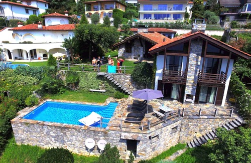Minusio House | Spacious, very well-kept property with swimming pool and beautiful gardens