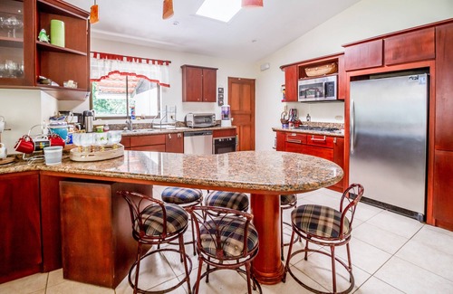 Jaco House | Spacious villa-like home with private pool, tennis, basketball, grill, & patio
