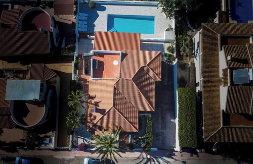 Bolnuevo Villa | Spacious villa on 600m² with large pool, 4 terraces and solarium. Near beach.