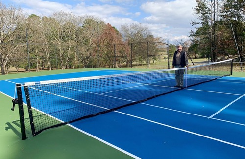 Calhoun Villa | Spacious Villa On North Georgia Farm with Tennis/Pickleball & Pool