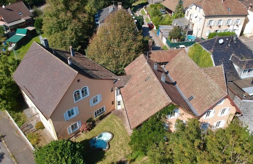 Husseren-Wesserling Villa | Spacious villa with 6 bedrooms: Hiking, skiing, Alsace wine route