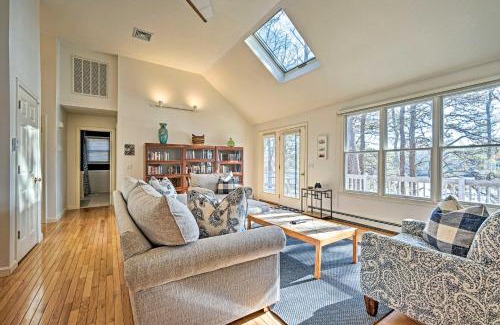 East Falmouth House | Spacious Waterfront Falmouth Home on Jenkins Pond!