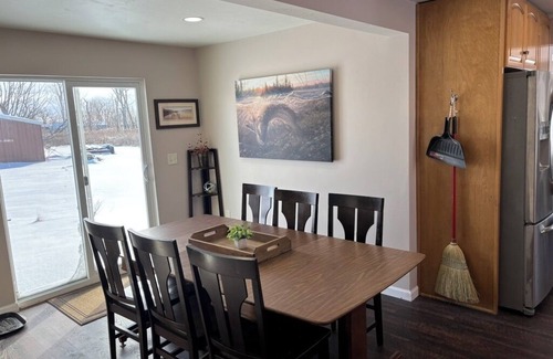 Oconto House | Spacious waterfront home recently remodeled with WiFi, AC, and cable TV.