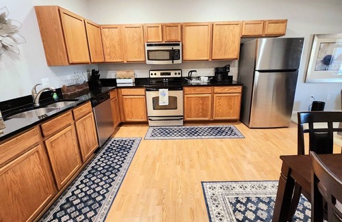 Waukee House | Spacious Waukee Condo, 3BR, fully furnished, attached garage, 2 pools, Pets ok!
