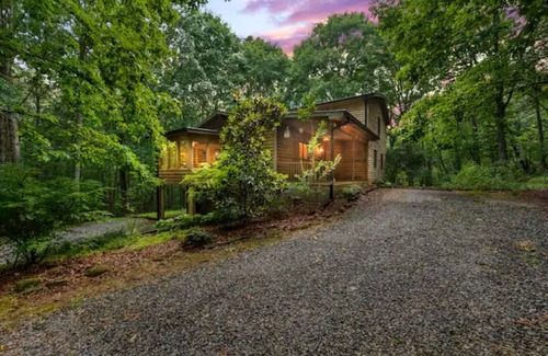 Cleveland Cabin | Spacious, Wooded views near HELEN and Dahlonega