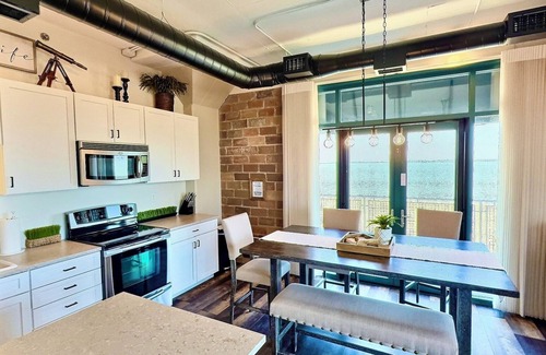 Sandusky Condo | Spacious Wrap Around Patio Incredible Views Lake Erie Cedar Point!