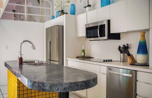 Mercado House | Spanish Duplex /Private Patio /Walk to Ocean
