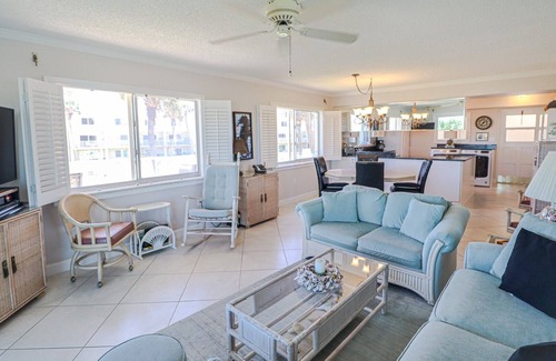St. Augustine Beach Apartment | Spanish Trace 220-Beautiful Oceanfront Views!