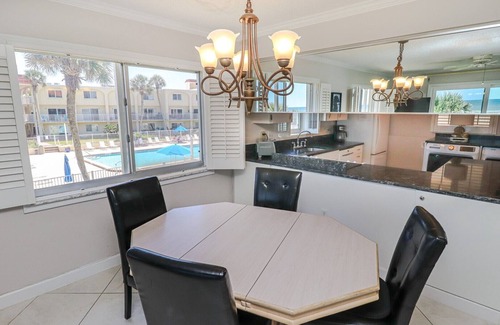 St. Augustine Beach Apartment | Spanish Trace 220-Beautiful Oceanfront Views!
