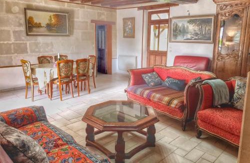 Saint-Romain-sur-Cher House | Spatieux, confort, reposant, gd jardin bucolique, jeux, balades, zoo, châteaux