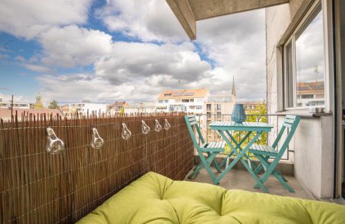 Matthaus Apartment | Special BLUE TIGER Apartment Basel, Messe Kleinbasel 10-STAR