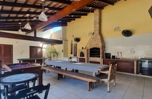 Praia dos Sonhos House | Spectacular, 6 suites, Gourmet Balcony, Billiards, Foosball, Praia dos Sonhos .