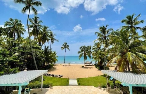 Puerto Bahia Villa | Spectacular BEACHFRONT luxury Villa with private pool, Jacuzzi chef, full staff