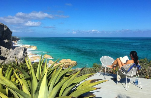Gregory Town Cottage | Spectacular Eco Cottage, oceanfront, secret beach