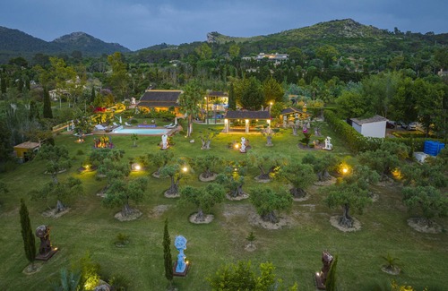 Alcudia Ski Chalet | Spectacular Estate Of 10.000 M2. Summer and Winter, climatized pool