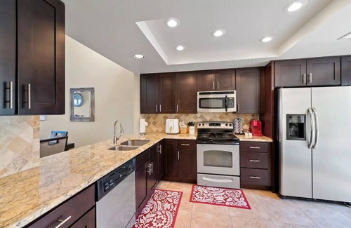 Palm Desert Condo | Spectacular golf and water views! New furnishings!