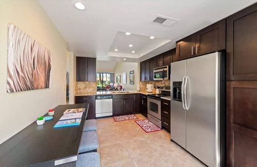 Palm Desert Condo | Spectacular golf and water views! New furnishings!