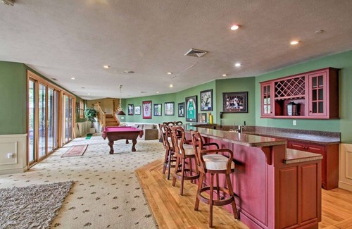 Alton Bay House | SPECTACULAR LAKEFRONT VIEW WITH MOVIE THEATRE AND BOAT DOCK ALTON BAY NH