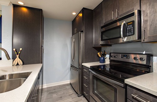 Townsite Condo | Spectacular Ocean, Harbor, River Views-Your Own Grassy Patio-Gorgeous Inside!