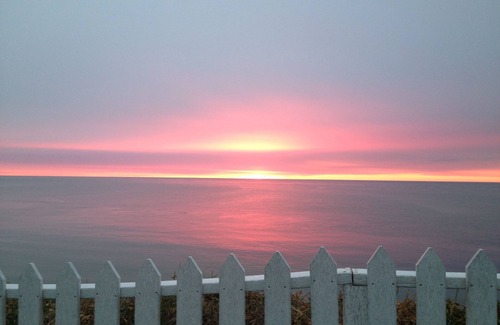 Mashpee Condo | Spectacular Ocean View Maushop Village home Steps to Private Beach