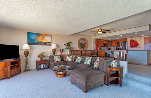 Princeville Condo | Spectacular Oceanfront Condo at Hideaways Beach, Bali Hai Views, AC all rooms