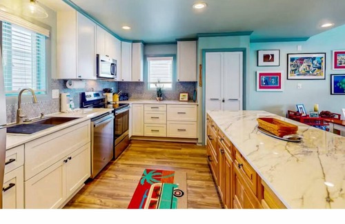 Indian Beach Condo | Spectacular partial ocean view 2BR 2BA large top floor condo-beachfront complex!