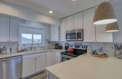 Dewey Beach Condo | Spectacular Sandy Beach & Private Dock Retreat in Charming Dewey Beach- AC/Wifi
