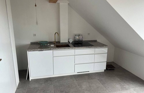 Wallersdorf Apartment | Spectacular top floor gallery apartment w. Dream panorama & excellent terrace.