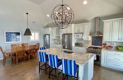 Dover Beaches North House | Spectacular unobstructed open bay views to enjoy from every level!