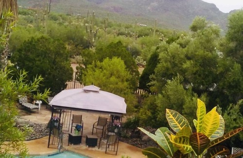 Cortaro Villa | Spectacular Viĺla,private resort, trails,horses,pool.Unique Desert Adventure!