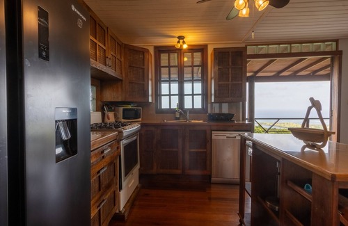 Vieux Fort Villa | Spectacular View and Serenity Gardens! All the comforts of home and Caribbean!