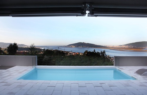 Seixas Villa | Spectacular view of the river, the sea and Spain. Magnificent layer of sun !
