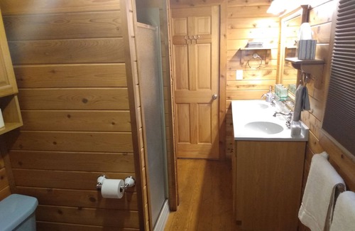 Dawes County Cabin | Spectacular views from beautiful, spacious log cabin in Nebraska National Forest