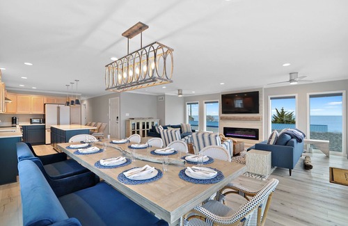 Bowers Beach House | Spectacular Views New Waterfront Home, steps to the sand, in a sleepy beach town