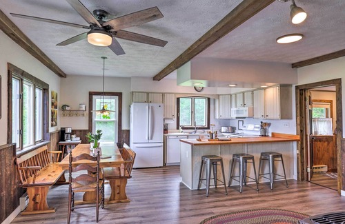 Bluff Point House | Spectacular Views w/Deck, Fire Pit, & Game Room!