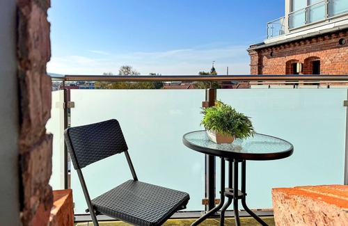 Schwerin Apartment | Speicherresidenz App. 4.10 Harbor lights - Speicherresidenz App.4.10 - south side