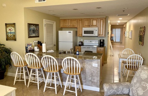 West Panama City Beach Condo | Splash~Oceanfront 305E Unit with free beach service & Wifi!