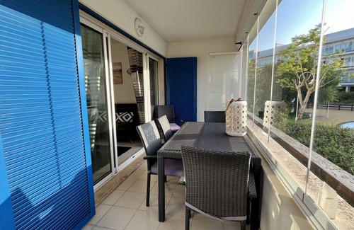 Telheiro Apartment | Splendid apartment with covered terrace, shared pool, WIFI, Air-Cond