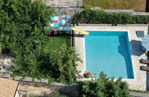 Gouvia Villa | Splendid Gouvia Villa | 3 Bedrooms | Villa Yiarios | Private Children's.