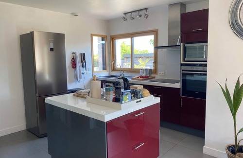 Pluneret House | Splendid house 8 pers swimming pool beach