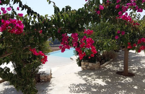 Piso Livadi Villa | Splendid view of the Aegean Sea and the Cyclades