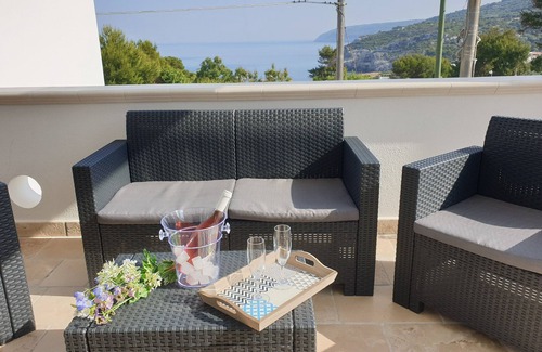 Marina di Novaglie Apartment | Splendid window on the sea of Salento a stone's throw from S. M. di Leuca 1