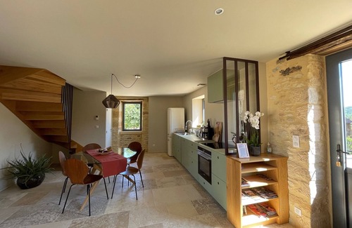 Sergeac House | Splendide Maison Climatisée en Périgord Noir-piscine Privée