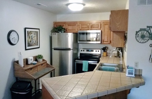St. George Condo | Sports Village 1-bedroom condo with WiFi and two decks