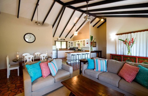 Punta Gorda Villa | Sprawling Family Villa w/Stunning Jungle Views, Screened-In Porches, & WiFi