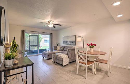 Crescent Beach Apartment | St Augustine Getaway with Porch 1 Block to Beach!